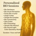 Pay Online in Advance: Personalized BIO Sessions